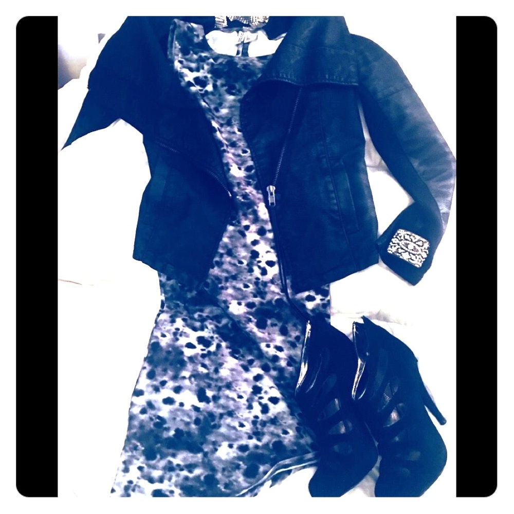 FLOWER Power/ROCKER Chic (BUNDLE of 2 DRESSES)